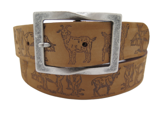 Ledergurt Branding Ziege 35+40mm (11070/72)